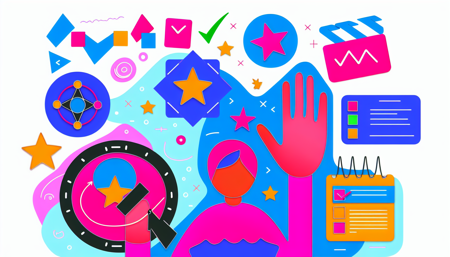 event videograaf - informatieve illustratie